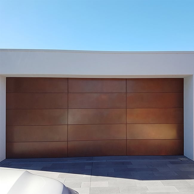 Automatic Sectional Garage Door Customized Size