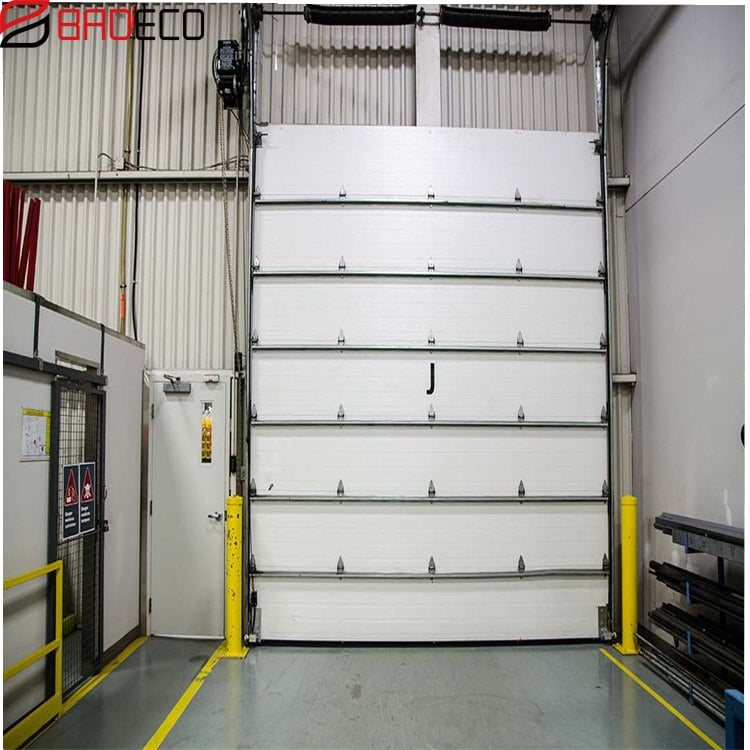 Sectional Vertical Factory Lifting Automatic Sliding Warehouse Overhead Industrial Door