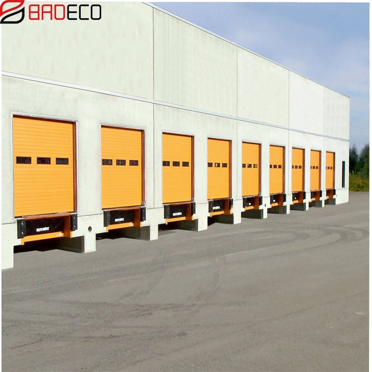 Sectional Vertical Factory Lifting Automatic Sliding Warehouse Overhead Industrial Door