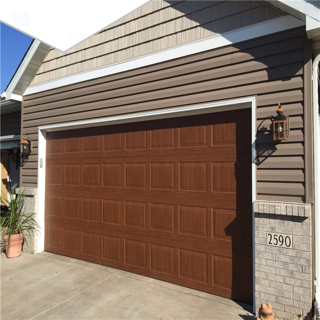 Automatic Sectional Garage Door Customized Size