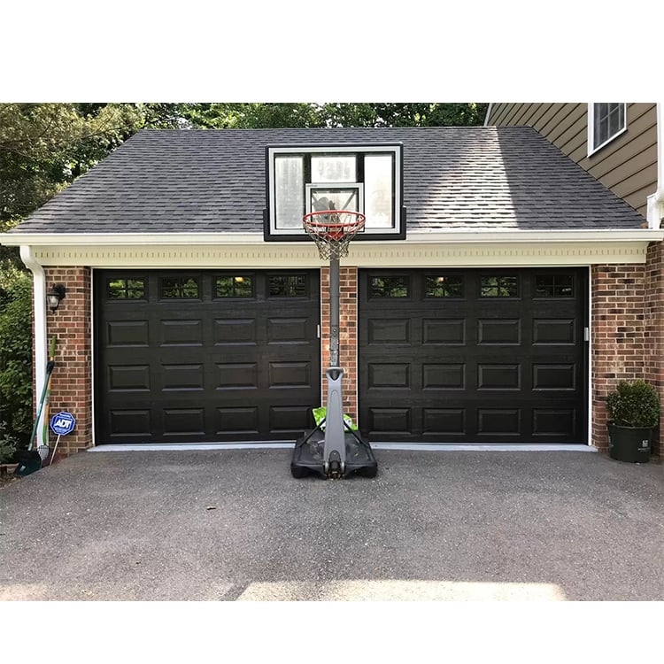 High Quality Prevent Hand Pinch Overhead Sectional Automatic Garage Doors