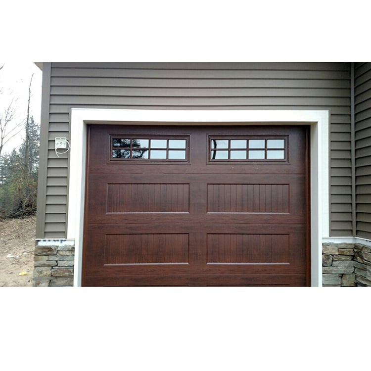 High Quality Prevent Hand Pinch Overhead Sectional Automatic Garage Doors