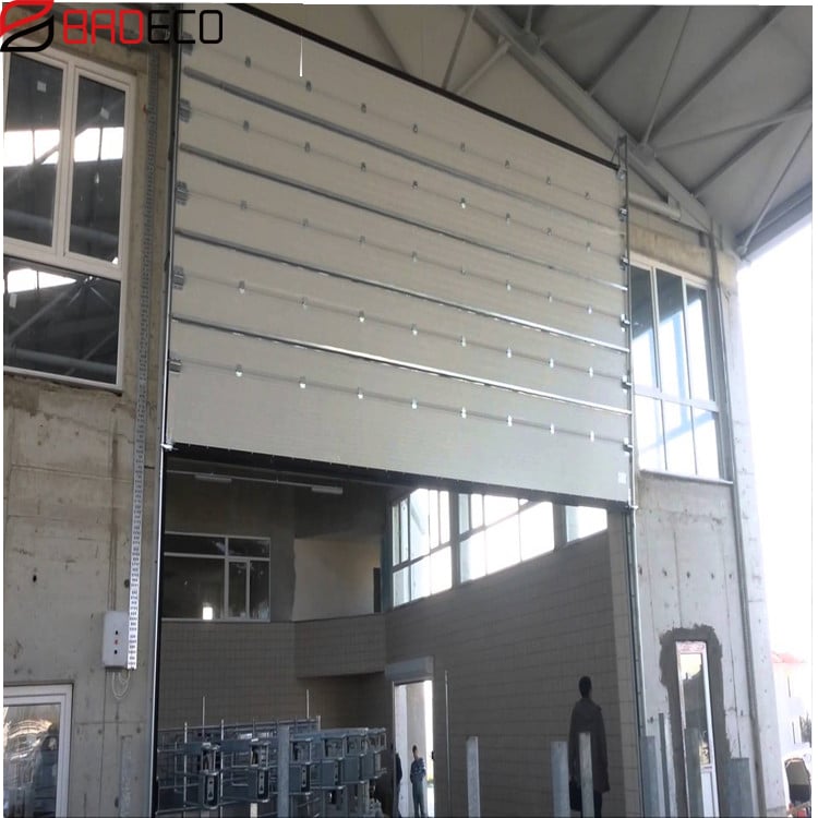 Automatic Sectional Industrial Vertical Door Steel Industrial Door