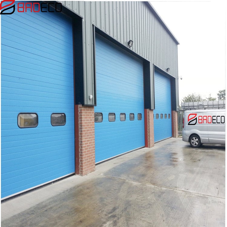 Industrial Sectional Vertical Automatic Overhead Industrial Door