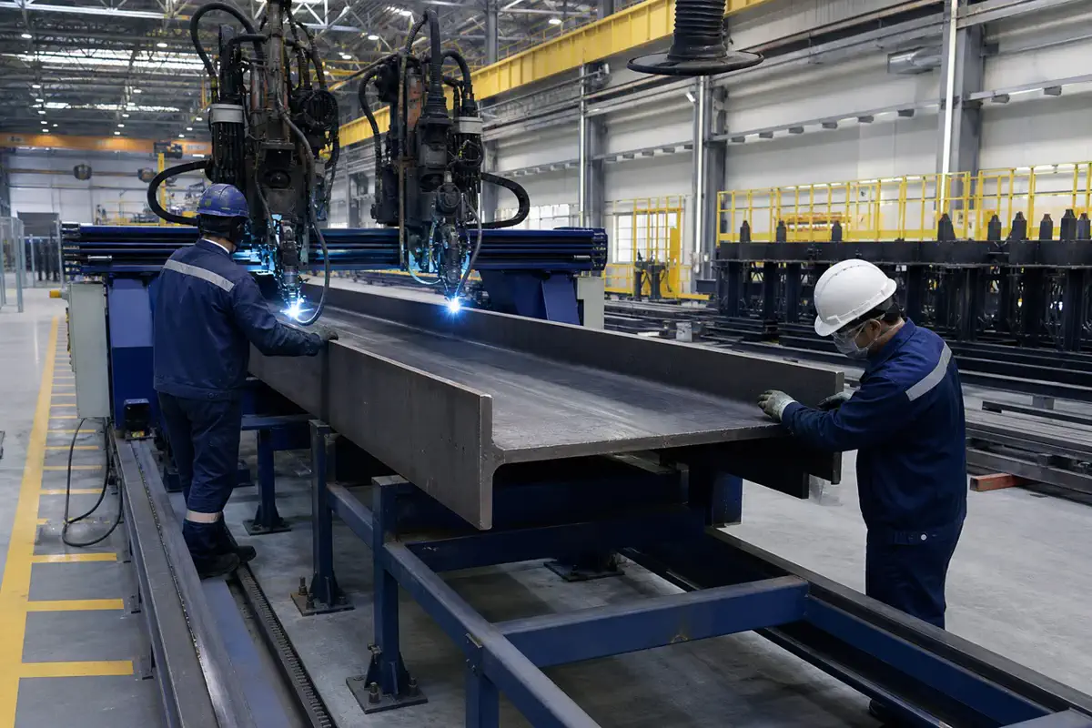Болат конструкциялар — болат қаңқа — шикізатты тексеру 02 | BRD Kazakhstan