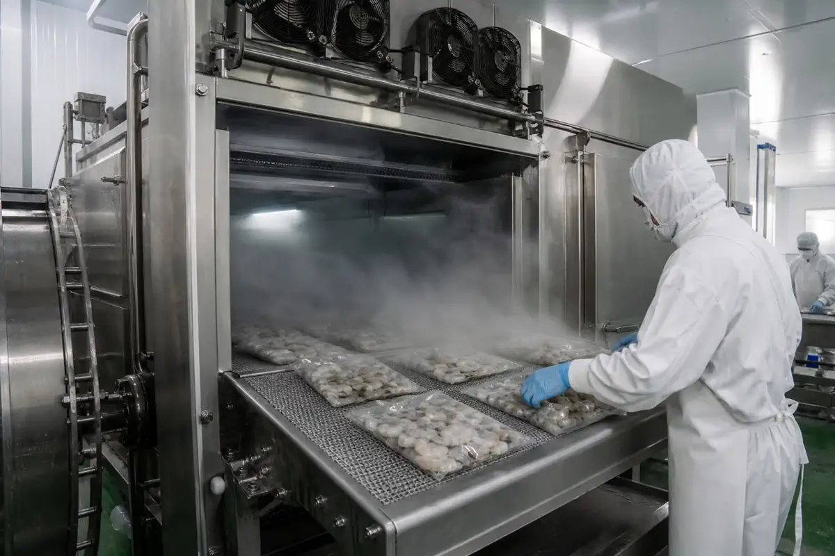 Ет және теңіз өнімдерін мұздату — meat freezer, seafood cold storage, blast freezer | BRD Kazakhstan