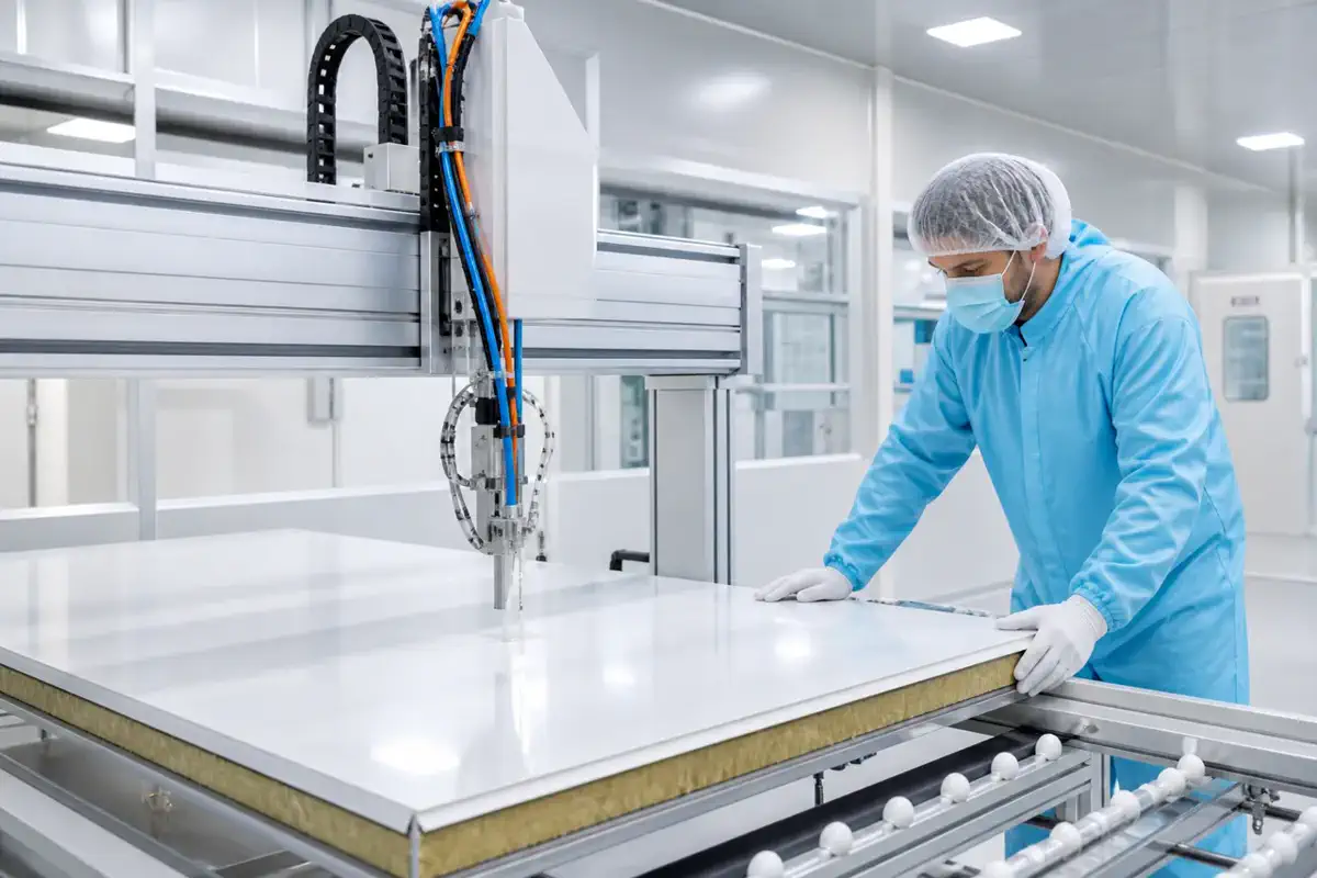 Таза бөлме панельдері — Food factories — шикізатты тексеру 17 | BRD Kazakhstan