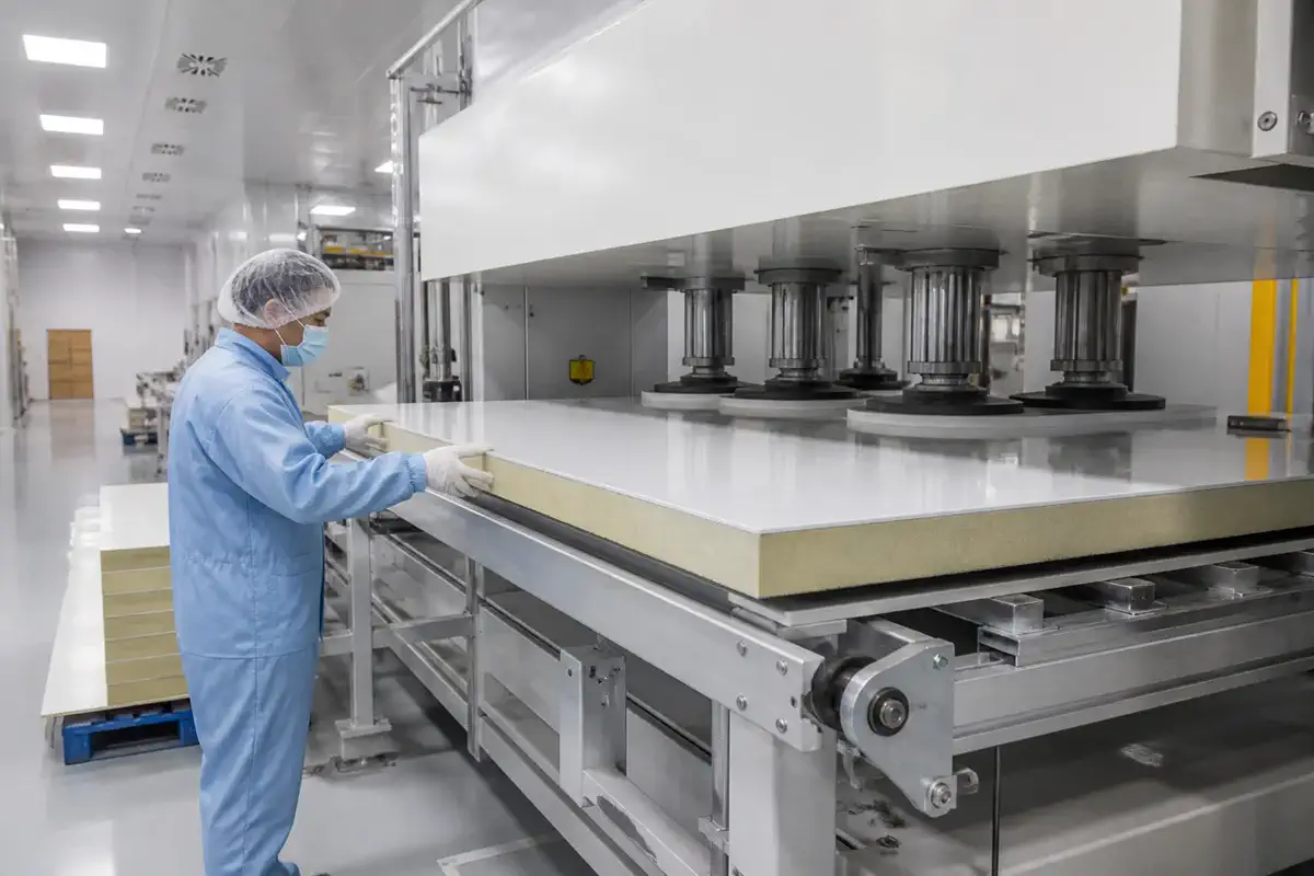 Таза бөлме панельдері — Pharmaceuticals — панельді біріктіру түйіні 18 | BRD Kazakhstan