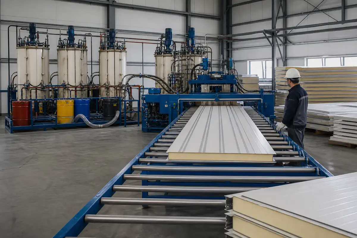 PIR қабырға панельдері | BRD Kazakhstan PIR қабырға панельдері — Factories — шикізатты тексеру 17 | BRD Kazakhstan