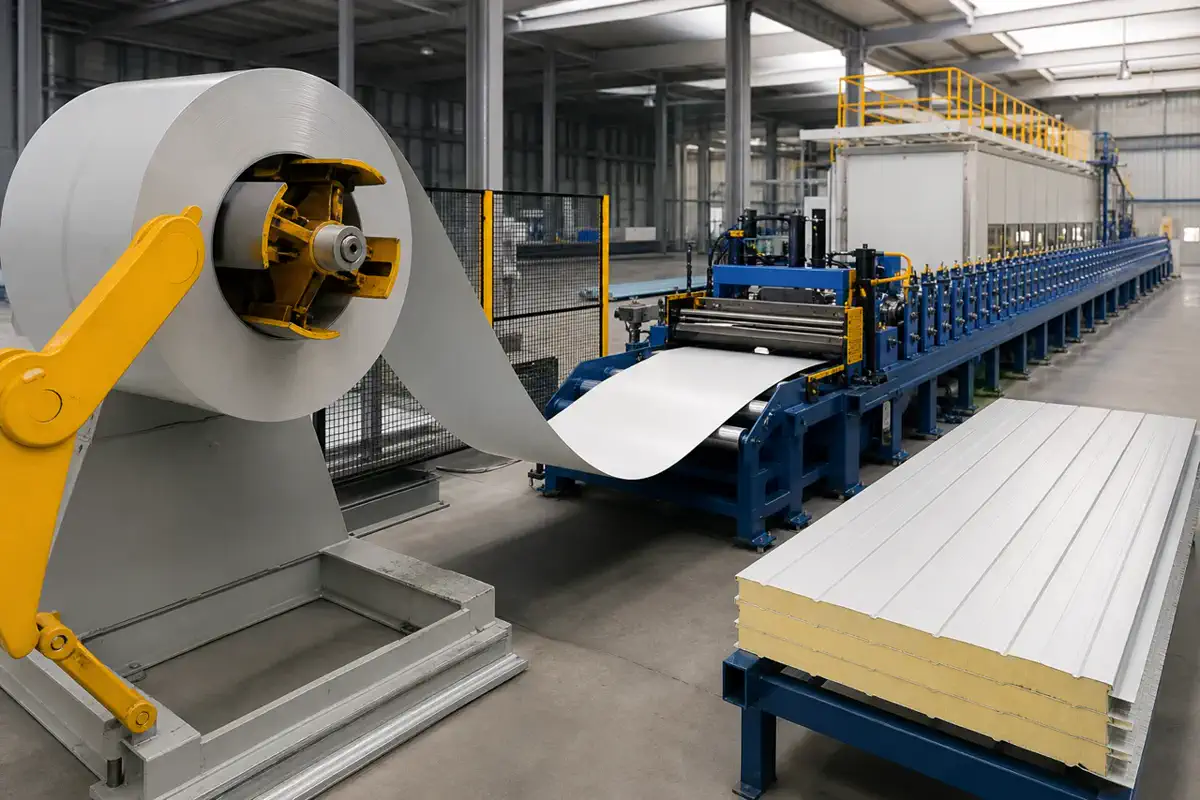 PIR қабырға панельдері | BRD Kazakhstan PIR қабырға панельдері — Warehouses — панельді біріктіру түйіні 18 | BRD Kazakhstan