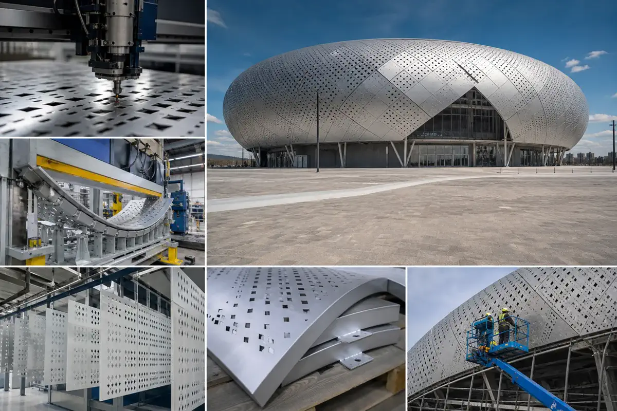 Алюминий қаптама панельдері | BRD Kazakhstan Алюминий қаптама панельдері — Stadiums and football venues — азық-түлік өндірісі 11 | BRD Kazakhstan