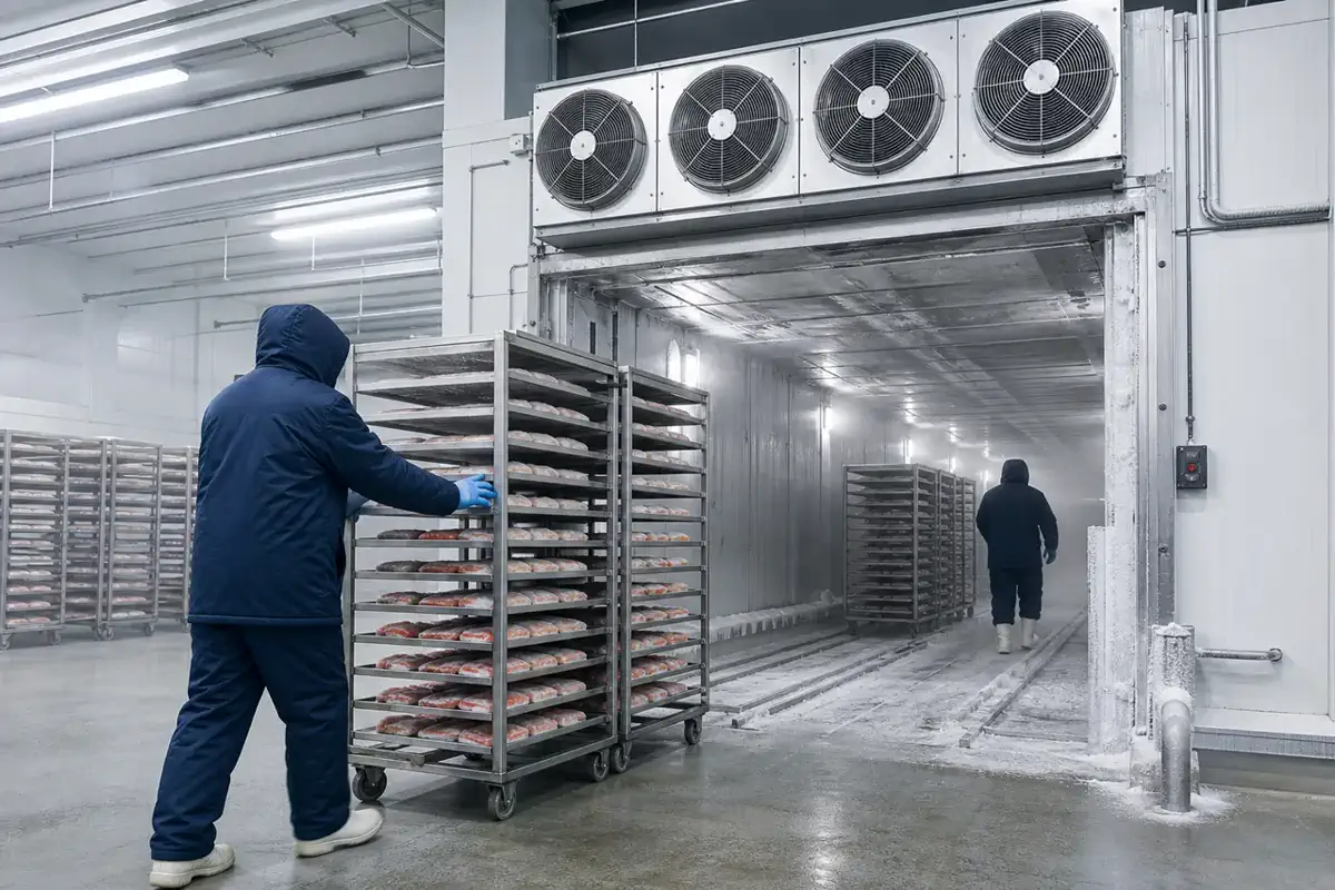 Ет және теңіз өнімдерін мұздату — Seafood — панельді біріктіру түйіні 03 | BRD Kazakhstan